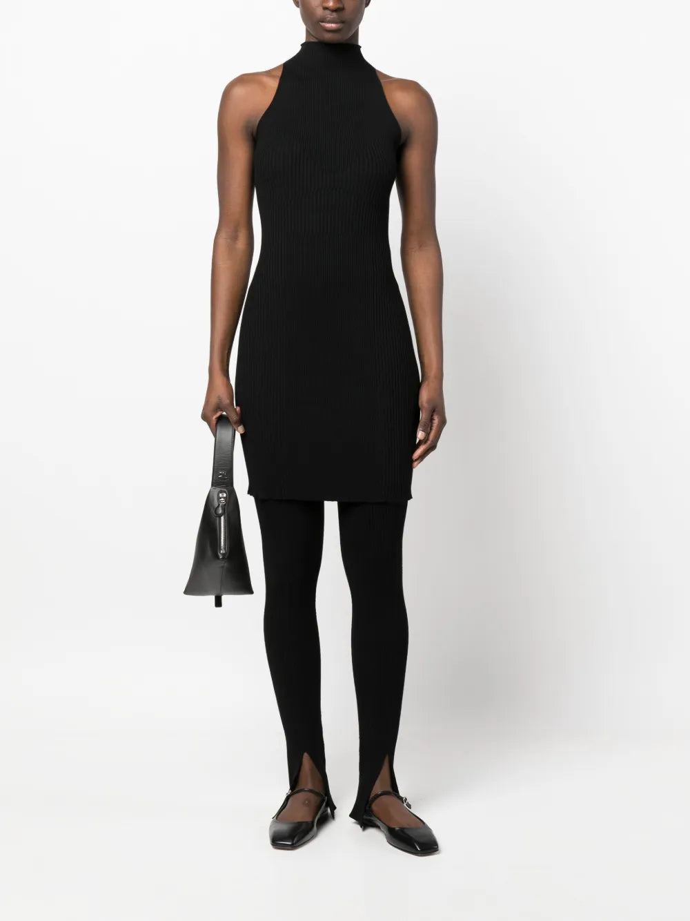 Zero Rib-Knit Minidress