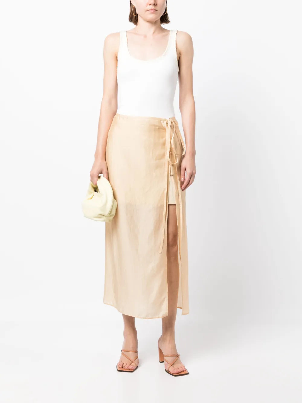 Reya Layered Midi Skirt