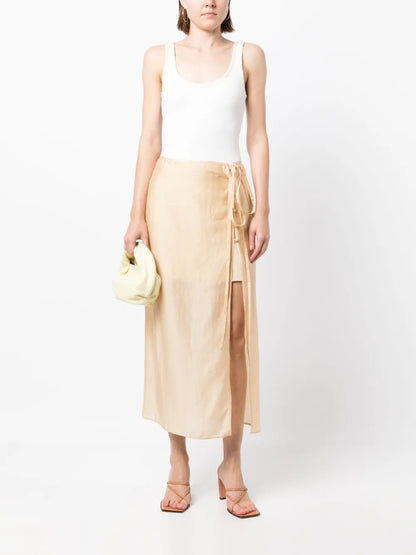 Reya Layered Midi Skirt