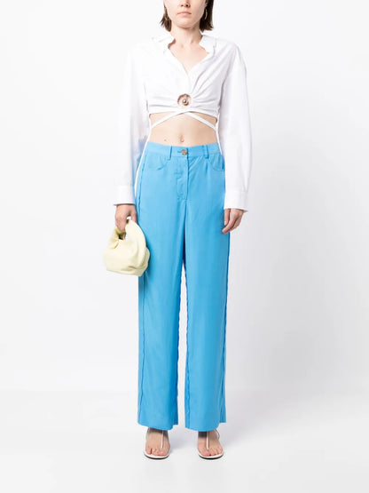 Cora Wide-Leg Trousers