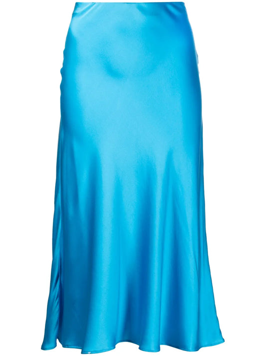 Viola Satin Midi Skirt