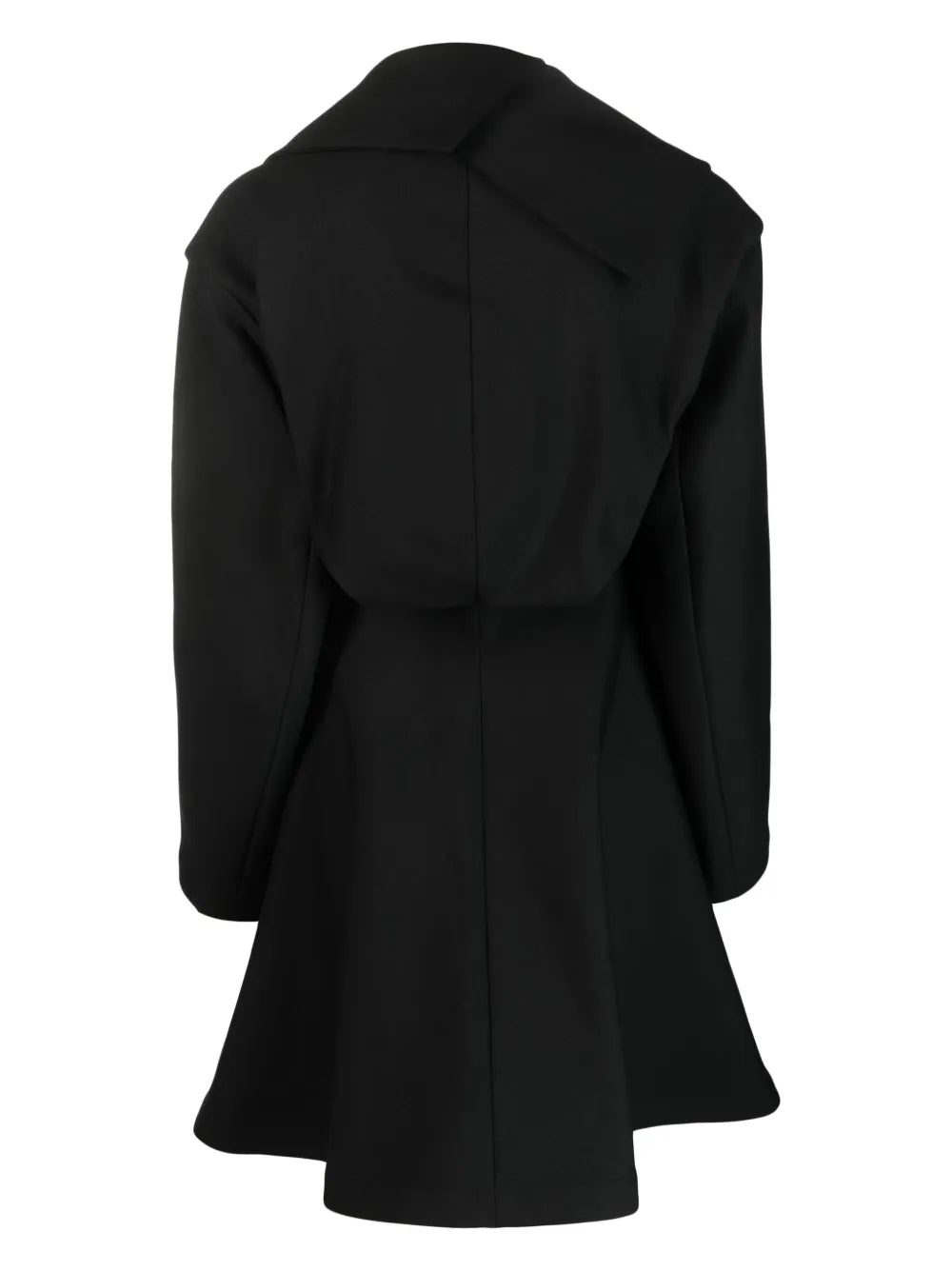 Long-Sleeve Oversized Coat