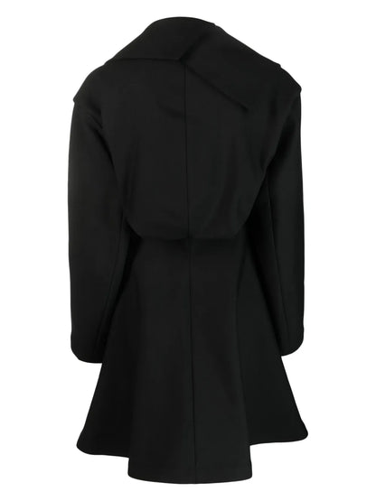 Long-Sleeve Oversized Coat