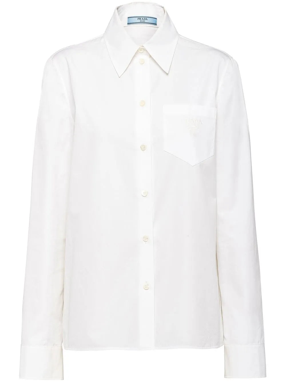 Logo-Embroidered Poplin Shirt