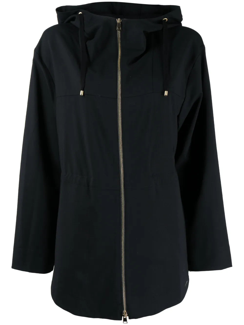 Zip-Up Hooded Coat