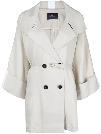 Double-Breasted Trench Coat