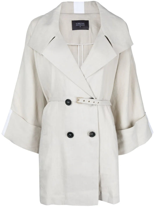 Double-Breasted Trench Coat