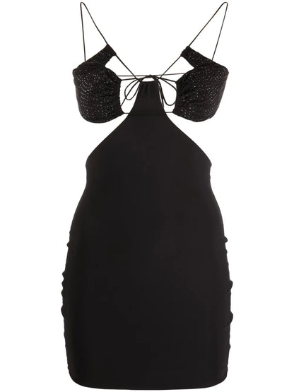 Cut-Out Mini Dress