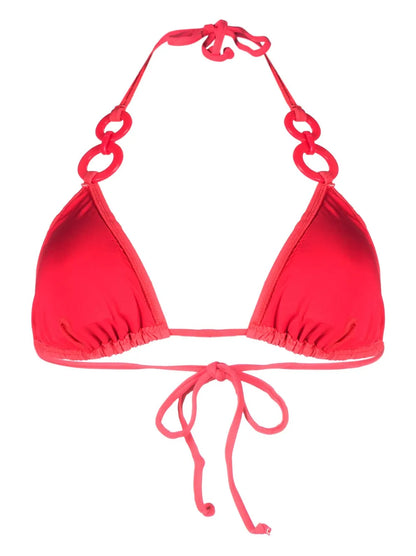 Logo Triangle Bikini Top