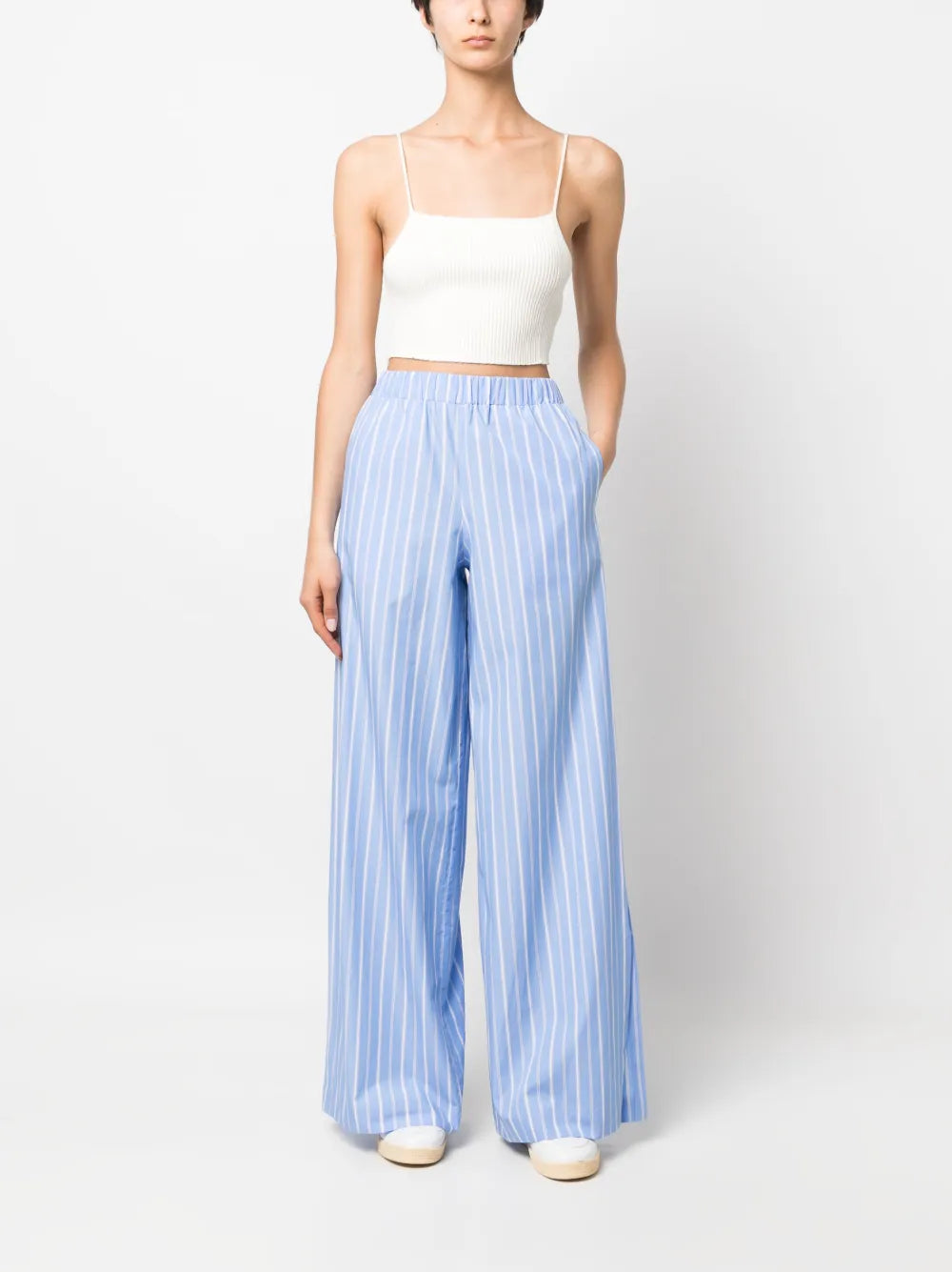 Striped Palazzo Pants