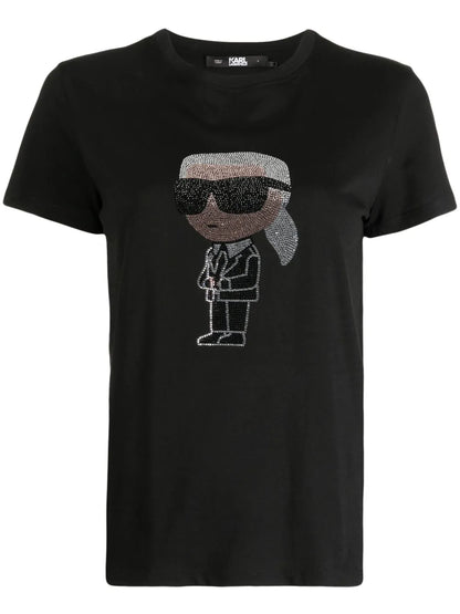 Ikon Rhinestone-Embellished T-Shirt