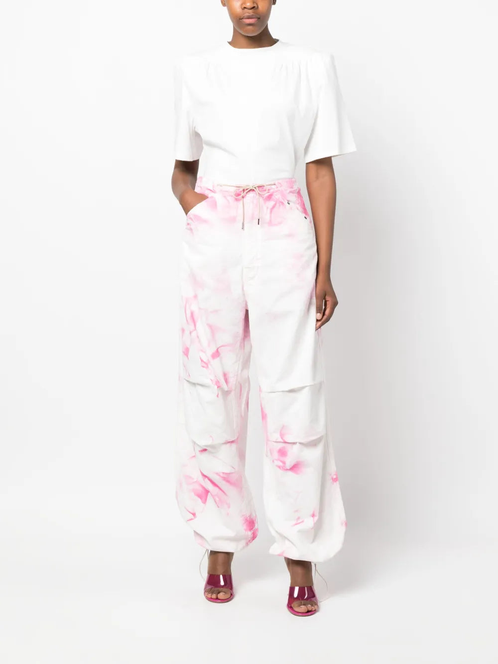 Tie-Dye Cargo Trousers