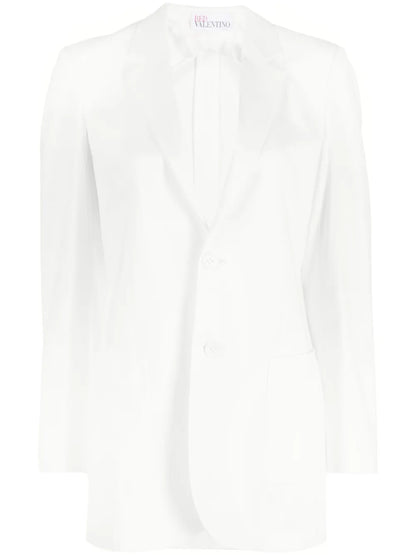 Button-Fastening Blazer