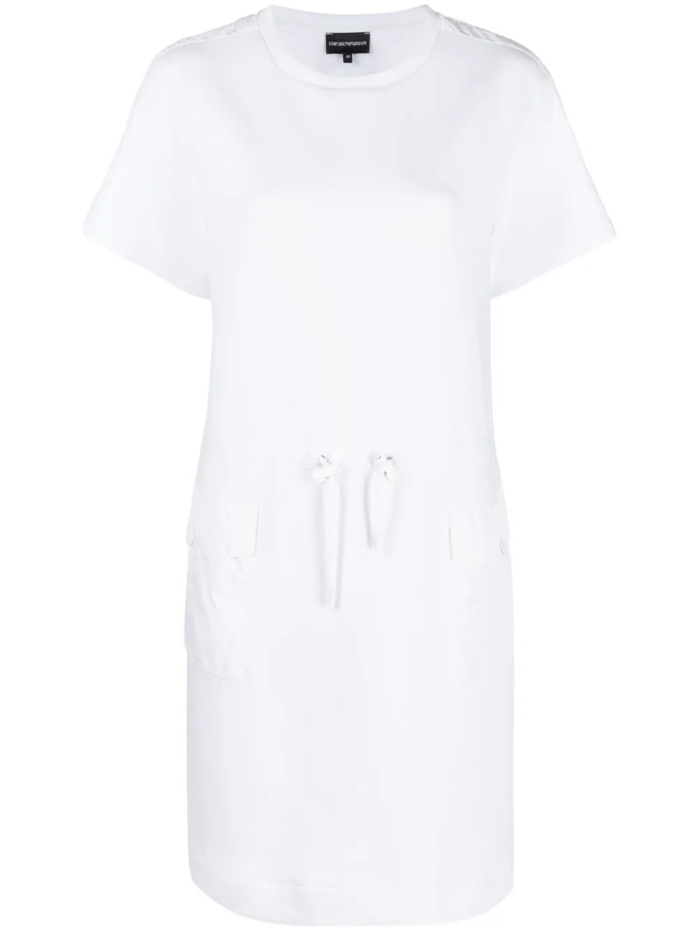Logo-Patch Short-Sleeve Dress