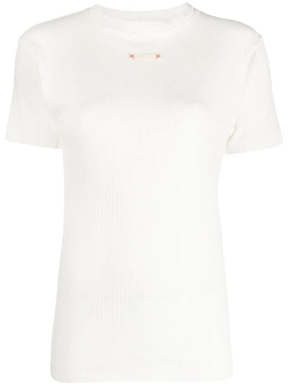 Logo-Patch Cotton T-Shirt