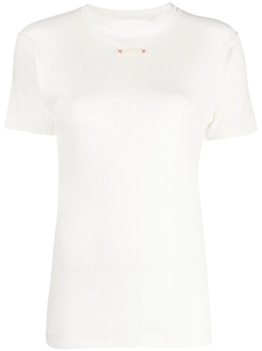 Logo-Patch Cotton T-Shirt