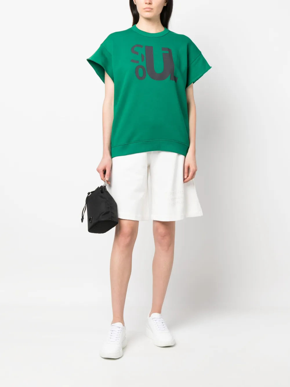 Embossed-Logo Track Shorts