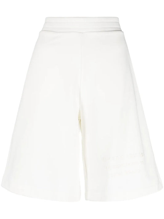 Embossed-Logo Track Shorts
