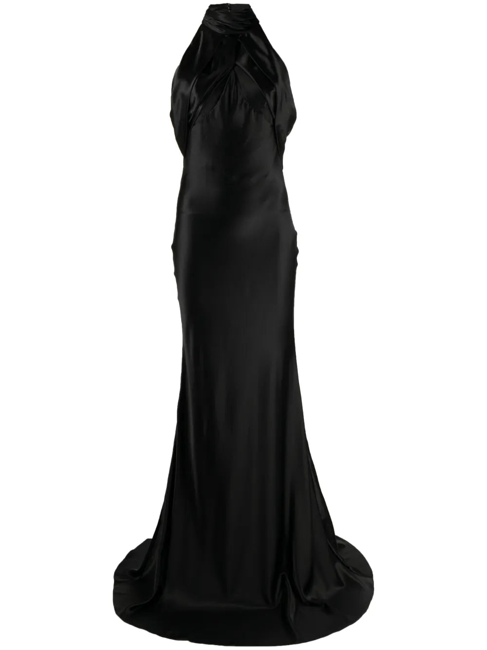 Audrey Halterneck Silk Gown