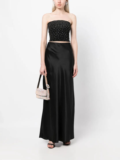Skye Silk Maxi Skirt