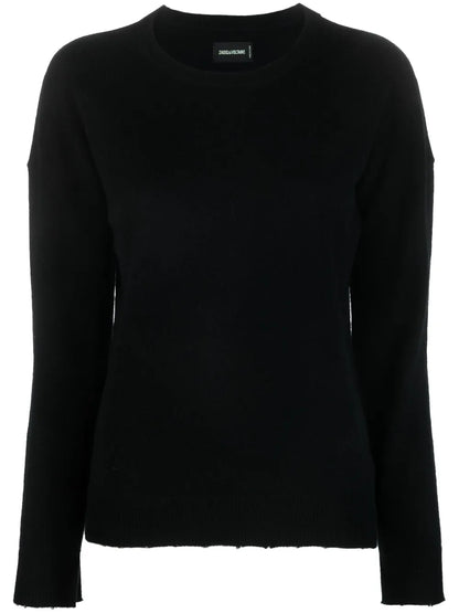 Cici Star-Patch Cashmere Jumper