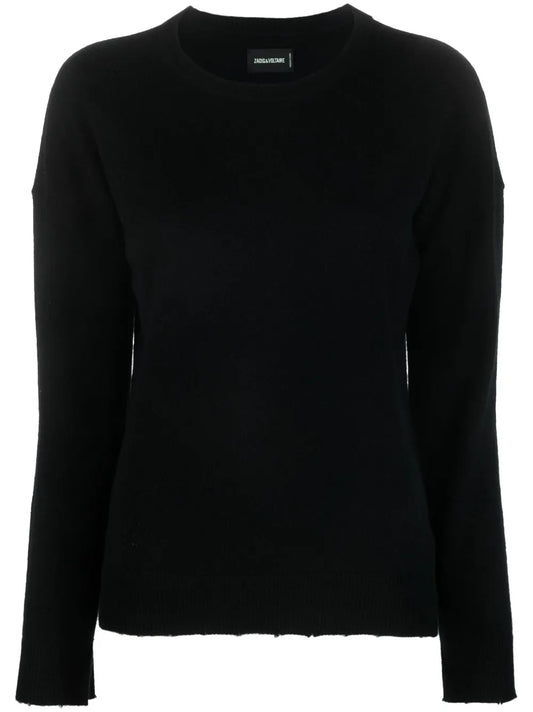 Cici Star-Patch Cashmere Jumper