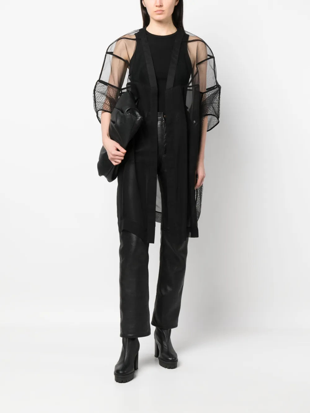 Edfu Tecuatl Sheer Silk Jacket
