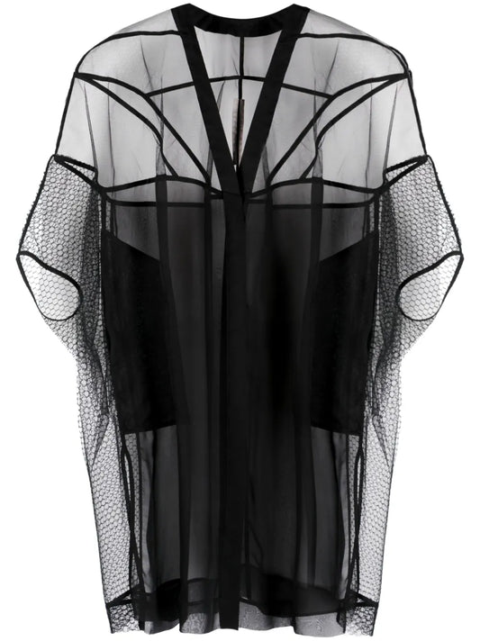 Edfu Tecuatl Sheer Silk Jacket
