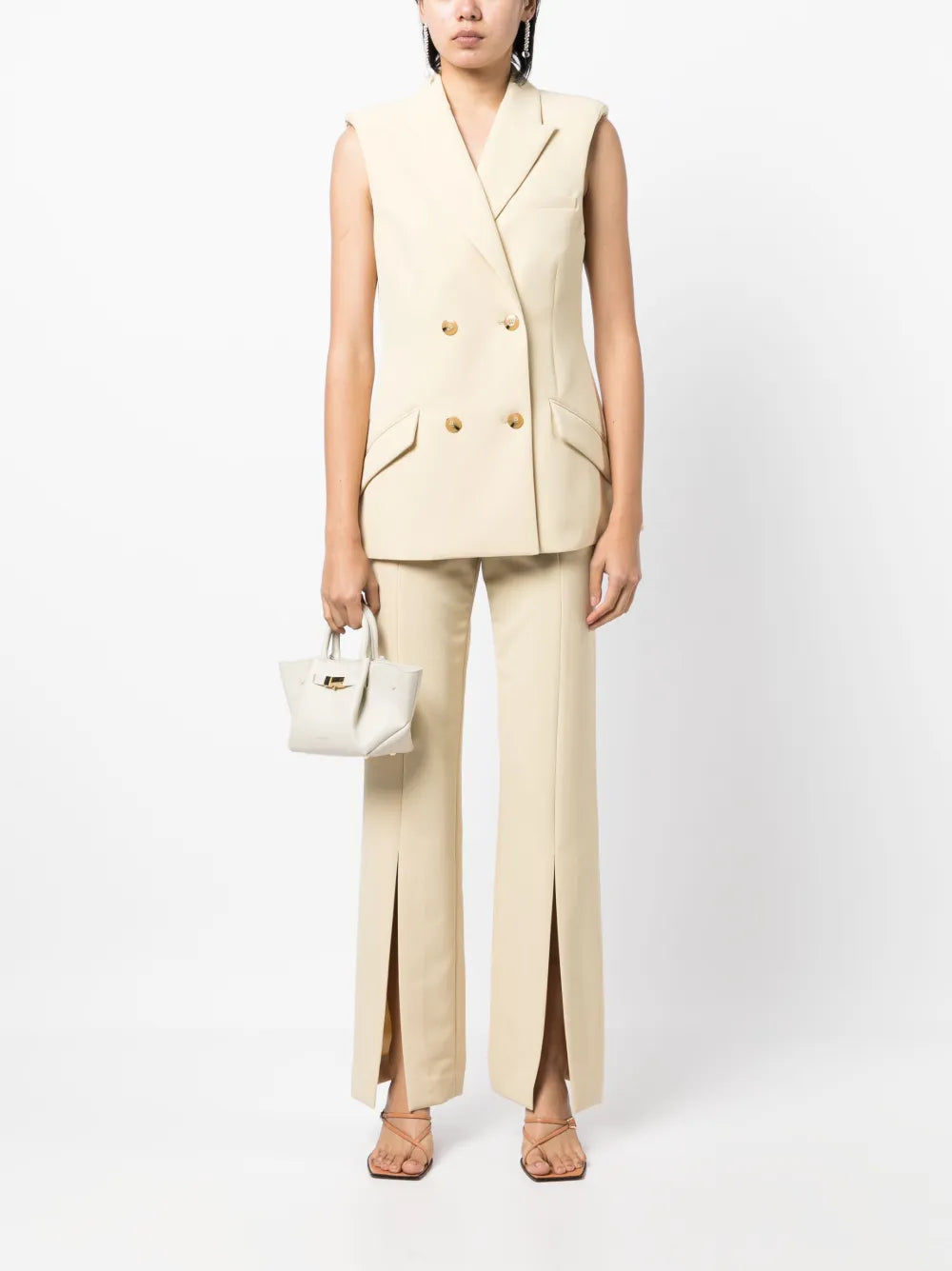 Nori Double-Breasted Gilet
