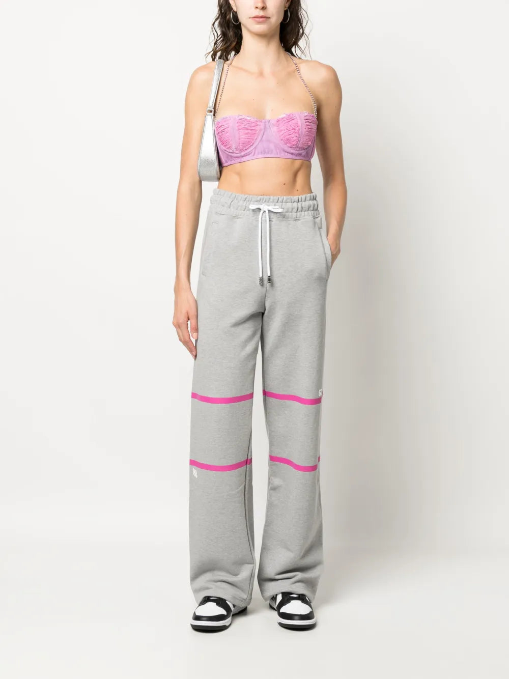 Logo-Print Drawstring-Waistband Track Pants