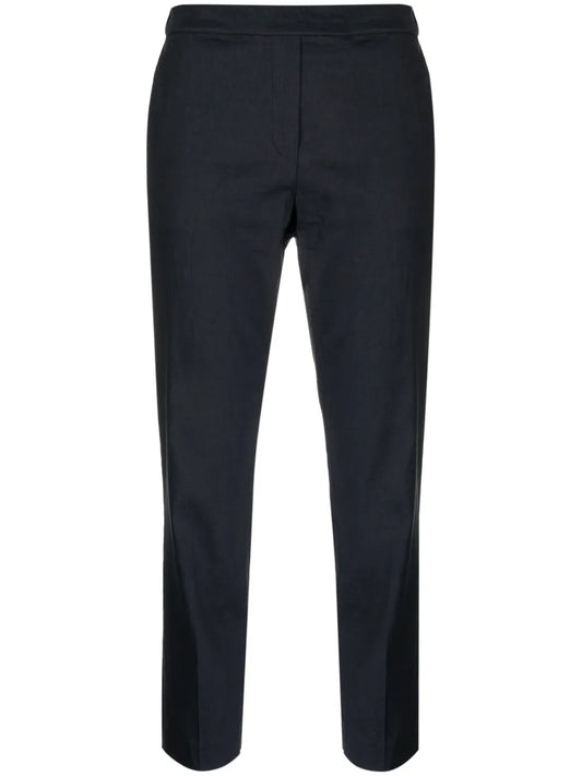 Mid-Rise Cropped Trousers