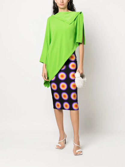 High-Waisted Pencil Skirt