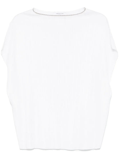 Bead-Detail T-Shirt