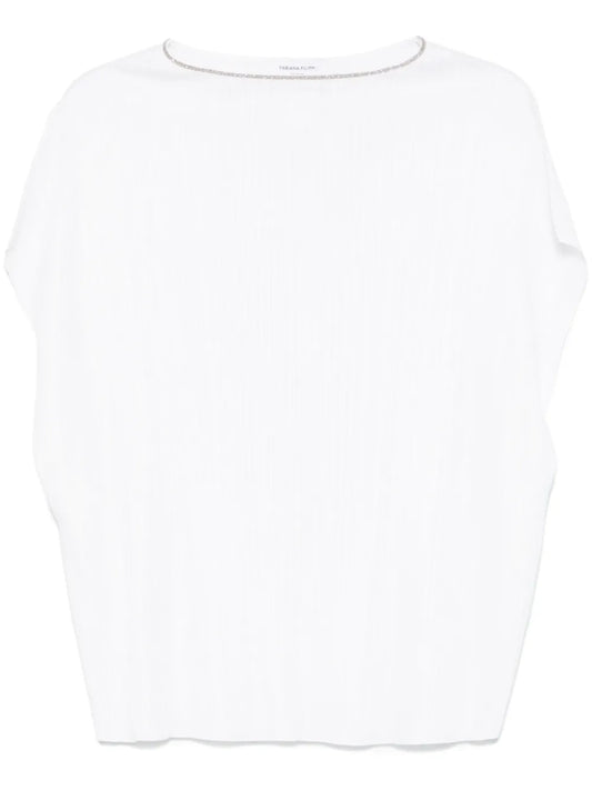 Bead-Detail T-Shirt
