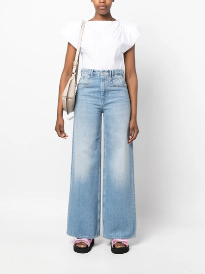 Sebani Padded Asymmetric T-Shirt
