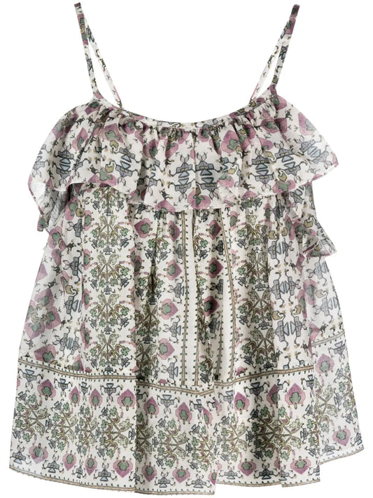 Milian Ruffled Camisole