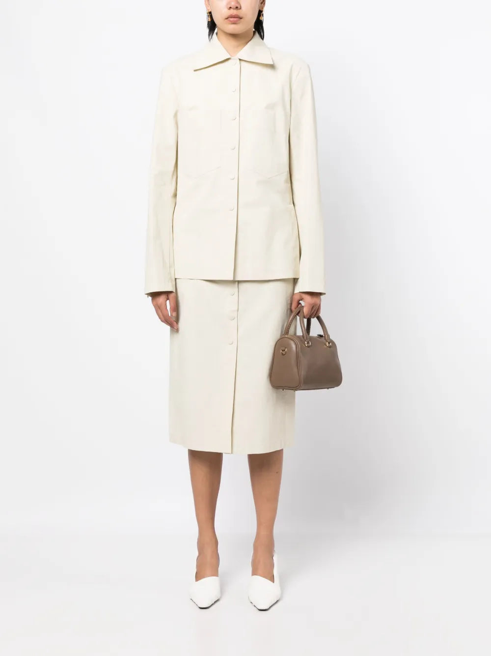 Classic Collar Long-Sleeved Jacket