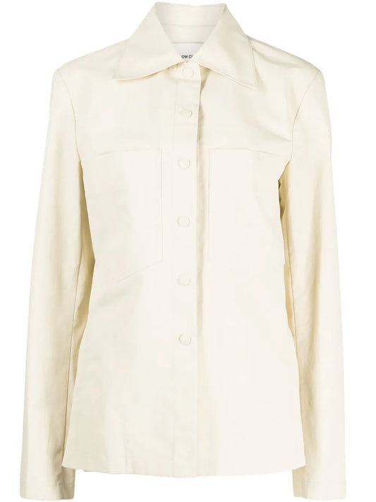 Classic Collar Long-Sleeved Jacket