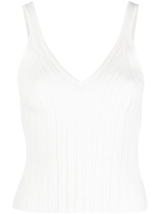 Angela V-Neck Knitted Top