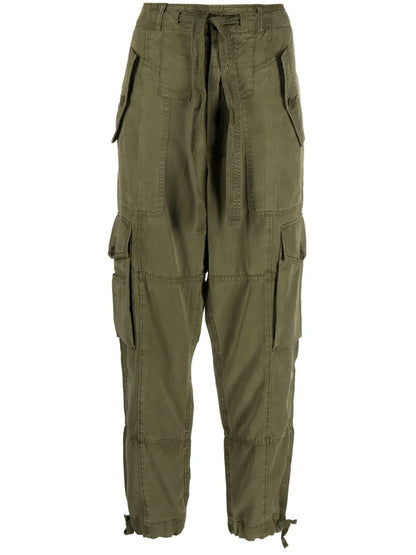 Cargo-Style Tapered Trousers