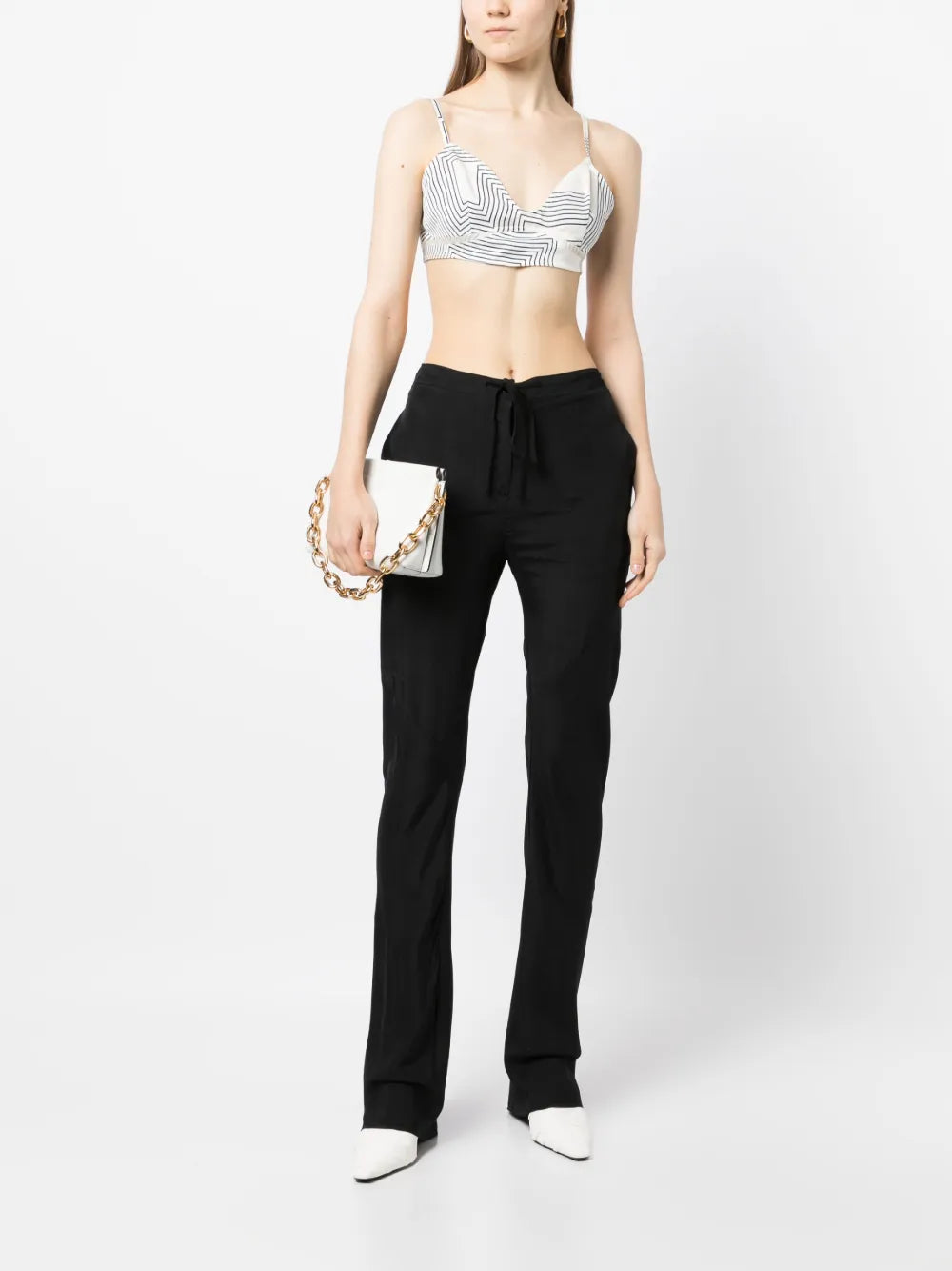 Straight-Leg Trousers