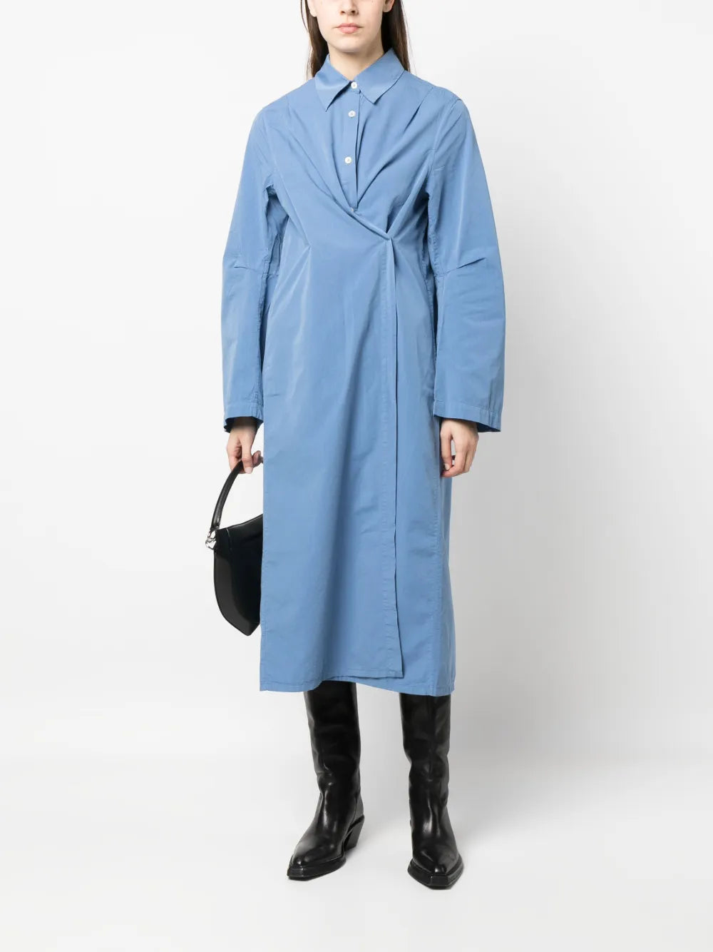 Machine Longline Shirt Dress