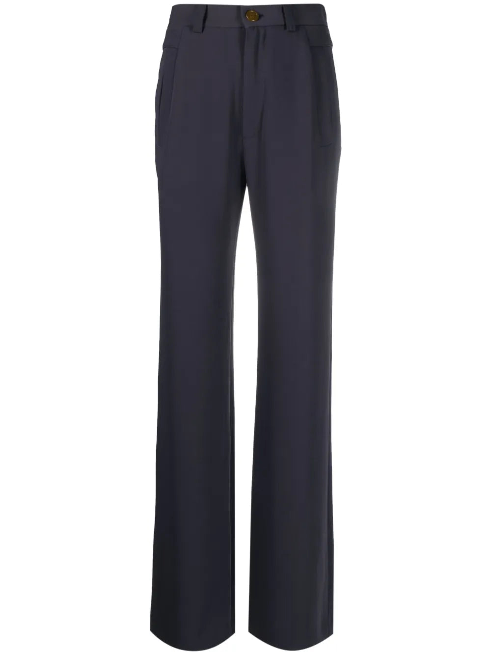 Straight-Leg Tailored Trousers