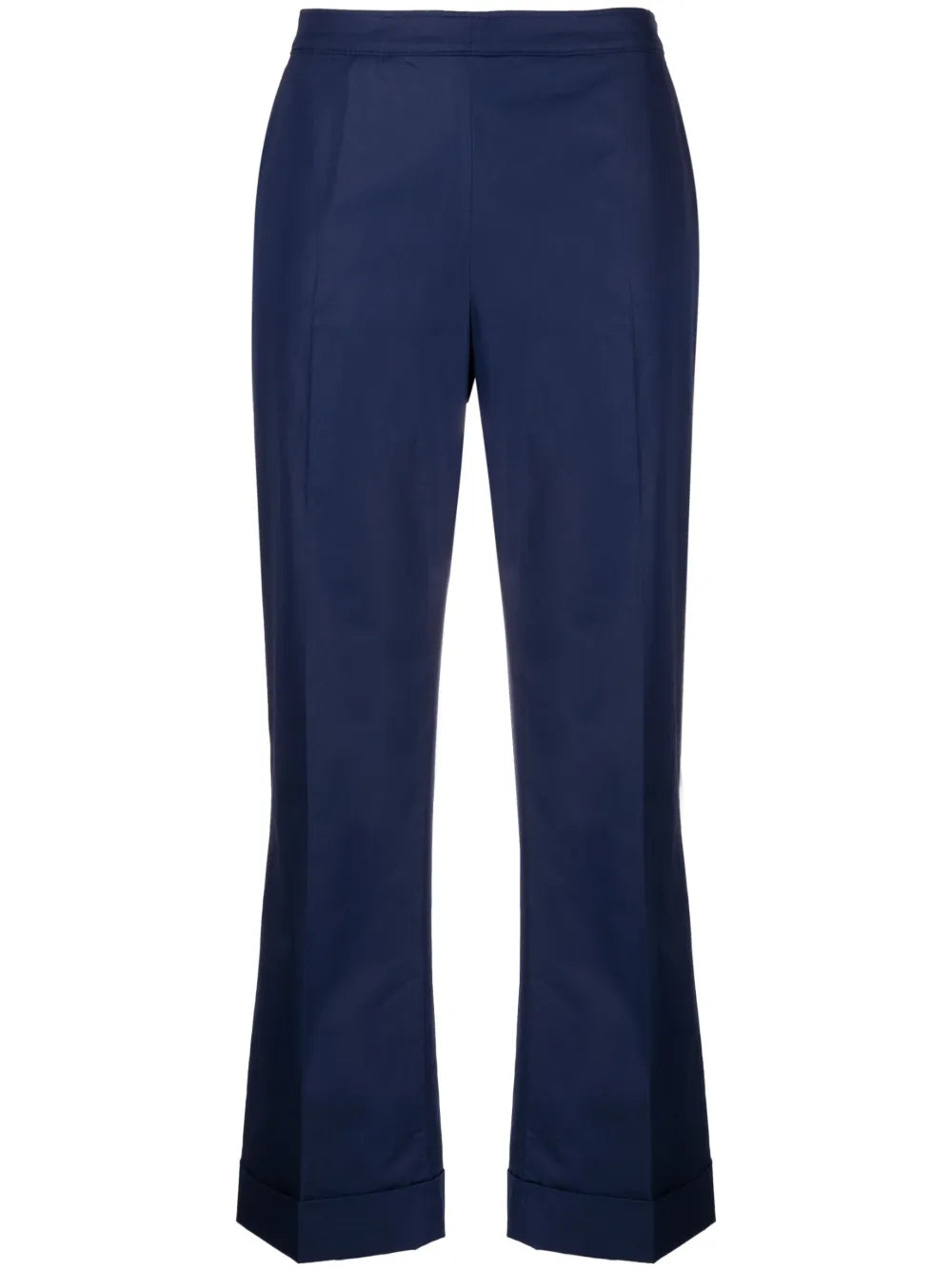 Cropped Flared Trousers