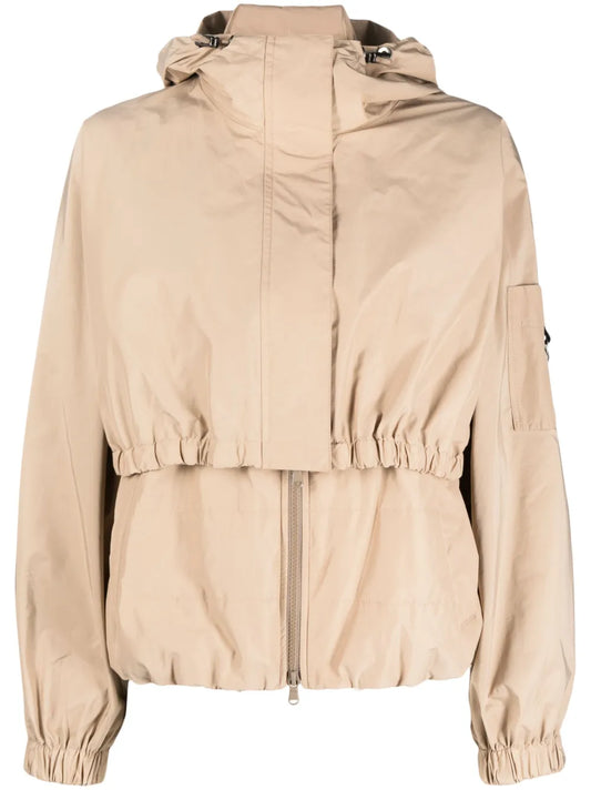 Layered Hooded Jacket