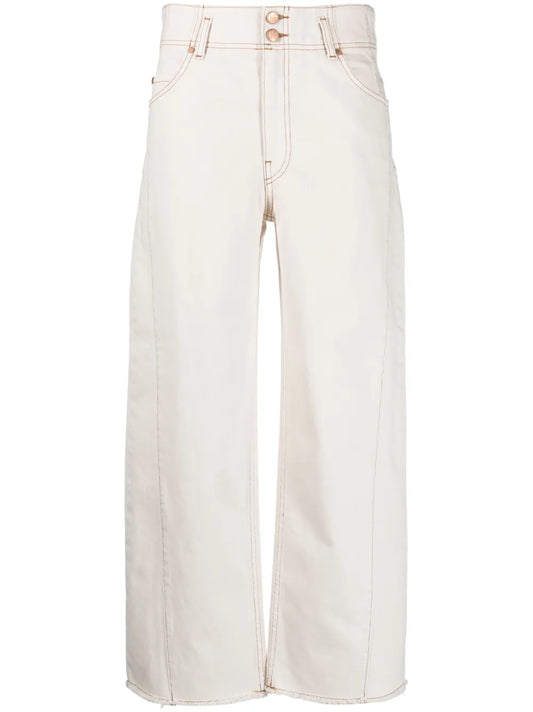 The Thea Barrel-Leg Jeans