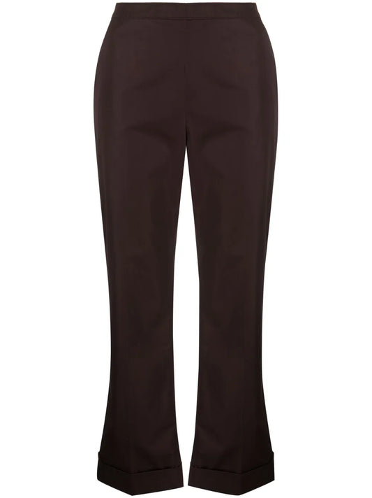 Bootcut Cropped Trousers