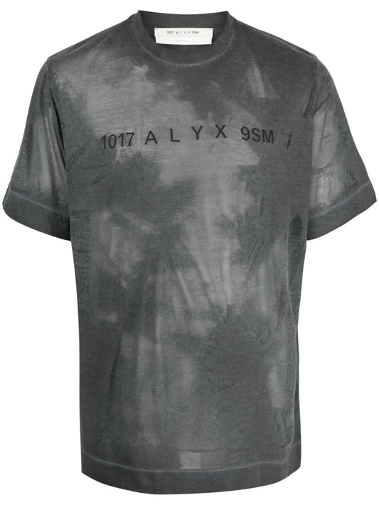 Graphic-Print Cotton-Blend T-Shirt