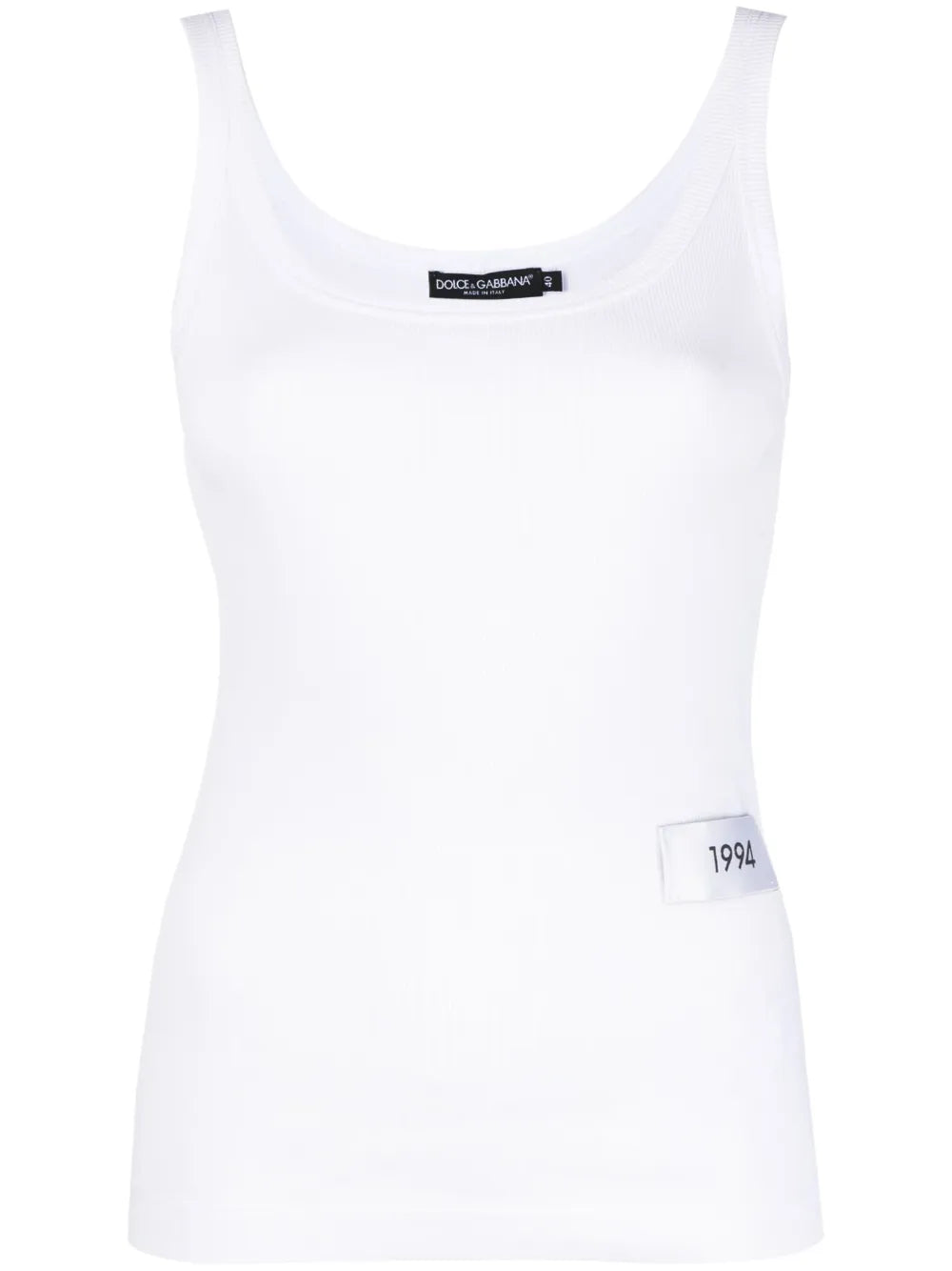 Kim Dolce&Gabbana Cotton Tank Top