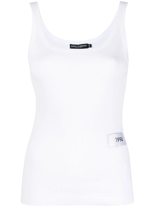 Kim Dolce&Gabbana Cotton Tank Top